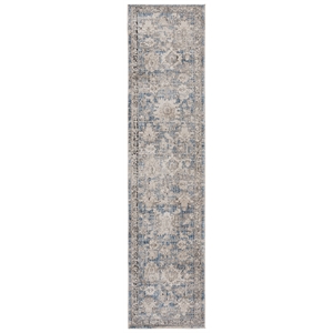 Safavieh Grove 2'-2&quot x 8'-0&quot Polypropylene Power Loomed Rug in Blue / Beige