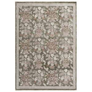 Safavieh Grove 5'-3&quot x 7'-6&quot Polypropylene Power Loomed Rug in Green / Ivory