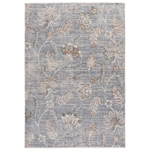 Safavieh Grove 5'-3&quot x 7'-6&quot Polypropylene Power Loomed Rug in Blue / Ivory