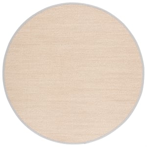 Safavieh Natural Fiber 6'-0&quot x 6'-0&quot Power Loomed Rug in Natural / Beige