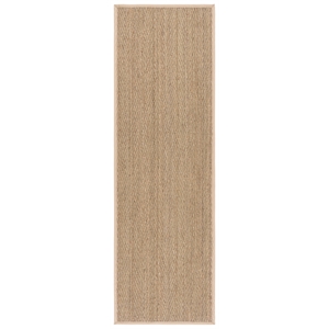 Safavieh Natural Fiber 2'-6&quot x 8'-0&quot Power Loomed Rug in Natural/Beige