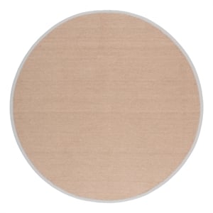 Safavieh Natural Fiber 6'-0&quot x 6'-0&quot Jute Power Loomed Rug in Natural / Beige