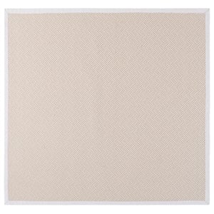 Safavieh Natural Fiber 6'-0&quot x 6'-0&quot Polypropylene PowerLoomedRuginNatural/Ivory