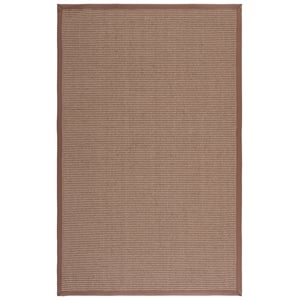 Safavieh NapaFauxSisal 100 4'-0&quotx6'-0&quotPolypropylenePowerLoomedRuginNatural/Brown