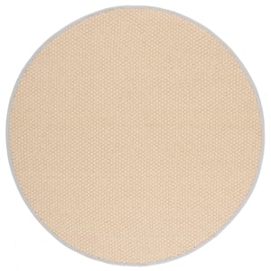Safavieh NapaFauxSisal 100 6'-0&quotx6'-0&quotPolypropylenePowerLoomedRuginNatural/Ivory