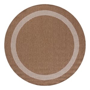 Safavieh Sisal Performance 6'-7&quotx6'-7&quotPolypropylenePowerLoomedRuginNatural/Ivory