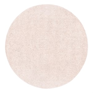 Safavieh Abstract 6'-0&quot x 6'-0&quot Wool Hand Tufted Rug in Beige / Light Brown