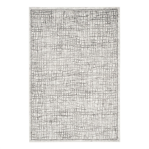 Safavieh Adirondack 2'-6&quot x 4'-0&quot Jute Power Loomed Rug in Silver/Ivory