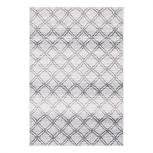 Safavieh Adirondack 2'-6&quot x 4'-0&quot Jute Power Loomed Rug in Silver / Charcoal
