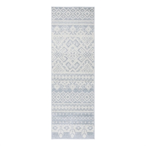 Safavieh Adirondack2'-6&quotx6'-0&quotJute and Polyester Power Loomed Rug in Slate/Ivory