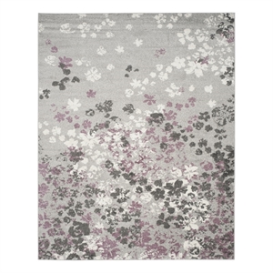 Safavieh Adirondack 6'-0&quot x 9'-0&quot Jute Power Loomed Rug in Light Gray / Purple