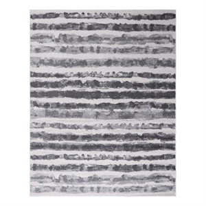 Safavieh Adirondack 9'-0&quot x 12'-0&quot Jute Power Loomed Rug in Ivory / Charcoal
