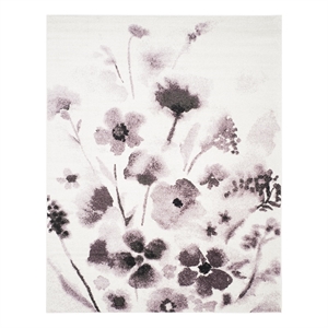 Safavieh Adirondack 6'-0&quot x 9'-0&quot Jute Power Loomed Rug in Ivory/Purple