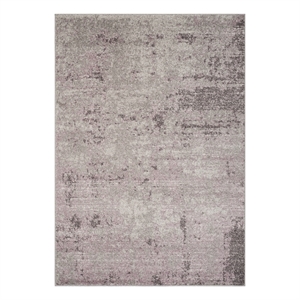 Safavieh Adirondack 6'-0&quot x 9'-0&quot Jute Power Loomed Rug in Light Gray/ Purple