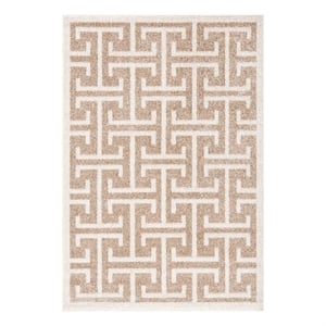 Safavieh Amherst 4'-0&quot x 6'-0&quot Power Loomed Rug in Wheat / Beige