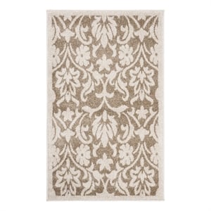 Safavieh Amherst 2'-6&quot x 4'-0&quot Power Loomed Rug in Wheat / Beige