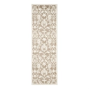 Safavieh Amherst 2'-3&quot x 9'-0&quot Power Loomed Rug in Wheat / Beige