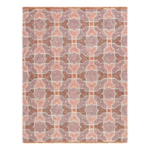 Safavieh Aspen 6'-0&quot x 9'-0&quot Wool Hand Tufted Rug in Pink / Orange