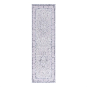Safavieh Arizona 2'-6&quot x 8'-0&quot Polyester Power Loomed Rug in Pink / Beige