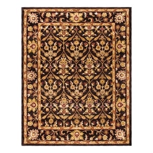 Safavieh Antiquity 6'-0&quot x 9'-0&quot Wool Hand Tufted Rug in Plum / Gold