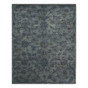 Safavieh Antiquity 9'-6&quot x 13'-6&quot Wool Hand Tufted Rug in Gray / Multi-Color