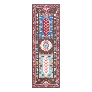 Safavieh Bellagio 2'-3&quot x 7'-0&quot Wool Hand Tufted Rug in Brown / Rust
