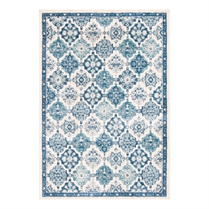 Safavieh Brentwood 3'-0&quot x 5'-0&quot Jute Power Loomed Rug in Navy / Gray