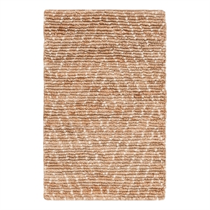 Safavieh Bohemian 2'-0&quot x 3'-0&quot Jute and Cotton Hand Woven Rug in Natural /Ivory