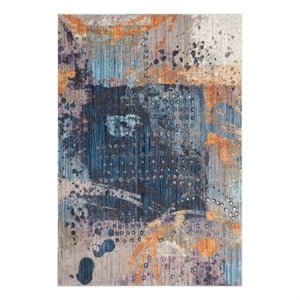 Safavieh Bristol 4'-0&quot x 6'-0&quot Polyester Power Loomed Rug in Multi-Color