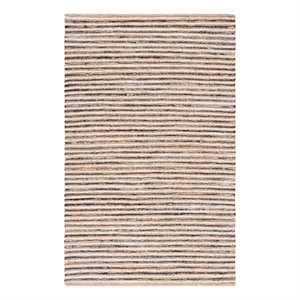 Safavieh Cape Cod 4'-0&quot x 6'-0&quot Jute and Canvas Hand Woven Rug in Natural / Navy