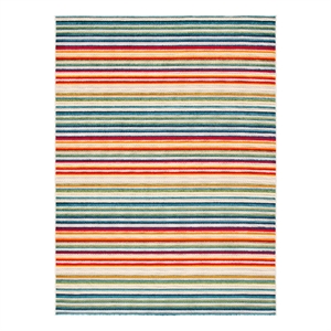 Safavieh Cabana 2'-0&quot x 3'-0&quot Power Loomed Rug in Ivory / Green