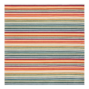 Safavieh Cabana 8'-0&quot x 8'-0&quot Power Loomed Rug in Ivory / Green