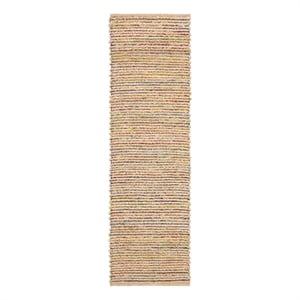Safavieh Cape Cod 2'-3&quot x 8'-0&quot Jute Hand Woven Rug in Natural / Multi-Color