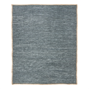 Safavieh Cape Cod 6'-0&quot x 9'-0&quot Leather and Jute Hand Woven Rug in Gray/Natural