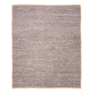 Safavieh Cape Cod 8'-0&quot x 10'-0&quot Leather Hand Woven Rug in Light Gray/Natural