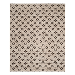 Safavieh Challe 8'-0&quot x 10'-0&quot Wool Hand Knotted Rug in Gray