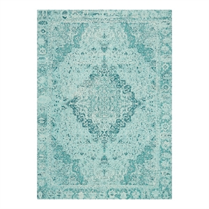 Safavieh Classic Vintage 5'-0&quot x 8'-0&quot Polyester Power Loomed Rug in Teal
