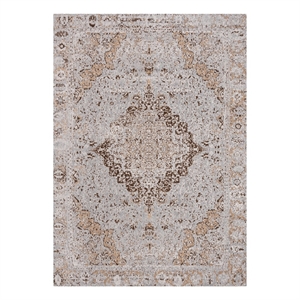 Safavieh Classic Vintage 5'-0&quot x 8'-0&quot Polyester Power Loomed Rug in Taupe
