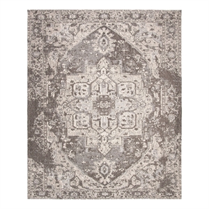 Safavieh Classic Vintage 6'-0&quot x 9'-0&quot Polyester Power Loomed Rug in Gray