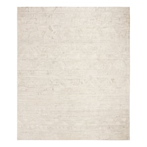 Safavieh Elements 6'-0&quot x 9'-0&quot Wool Loom Knotted Rug in Ivory