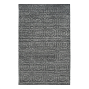 Safavieh Elements 6'-0&quot x 9'-0&quot Wool Loom Knotted Rug in Dark Gray