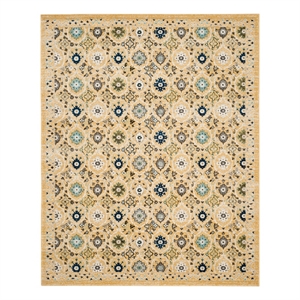 Safavieh Evoke 10'-0&quot x 14'-0&quot Power Loomed Rug in Gold / Ivory