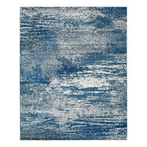 Safavieh Evoke 12'-0&quot x 18'-0&quot Power Loomed Rug in Navy / Ivory
