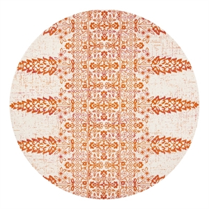 Safavieh Evoke 6'-7&quot x 6'-7&quot Jute and Polyester Power Loomed Rug in Ivory / Gold