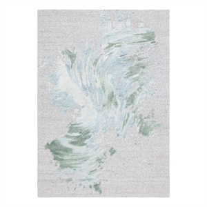Safavieh Fifth Avenue 5'-0&quot x 8'-0&quot Wool Hand Tufted Rug in Gray/Light Blue
