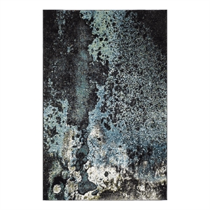 Safavieh Glacier 4'-0&quot x 6'-0&quot Power Loomed Rug in Blue / Multi-Color