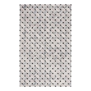 Safavieh Genre 5'-0&quot x 8'-0&quot Wool and Cotton Hand Tufted Rug in Gray / Brown