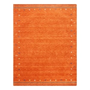 Safavieh Himalaya 8'-0&quot x 10'-0&quot Wool Hand Loomed Rug in Rust