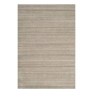 Safavieh Himalaya 4'-0&quot x 6'-0&quot Wool and Cotton Hand Loomed Rug in Stone