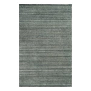 Safavieh Himalaya 4'-0&quot x 6'-0&quot Wool and Cotton Hand Loomed Rug in Slate / Blue